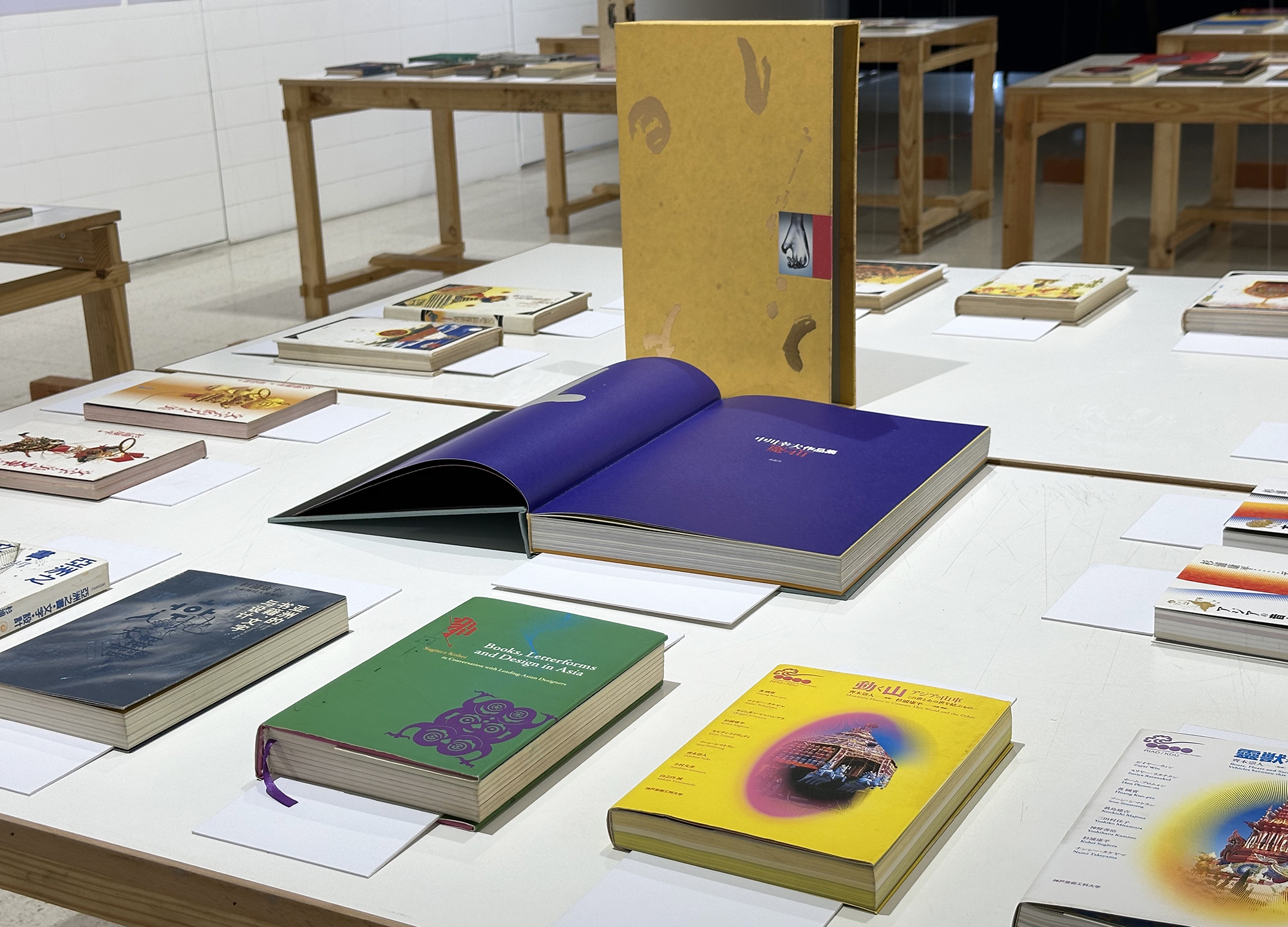 Kohei Sugiura exhibition — books and posters